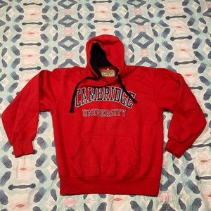 Cambridge University authentic red hoodie size S